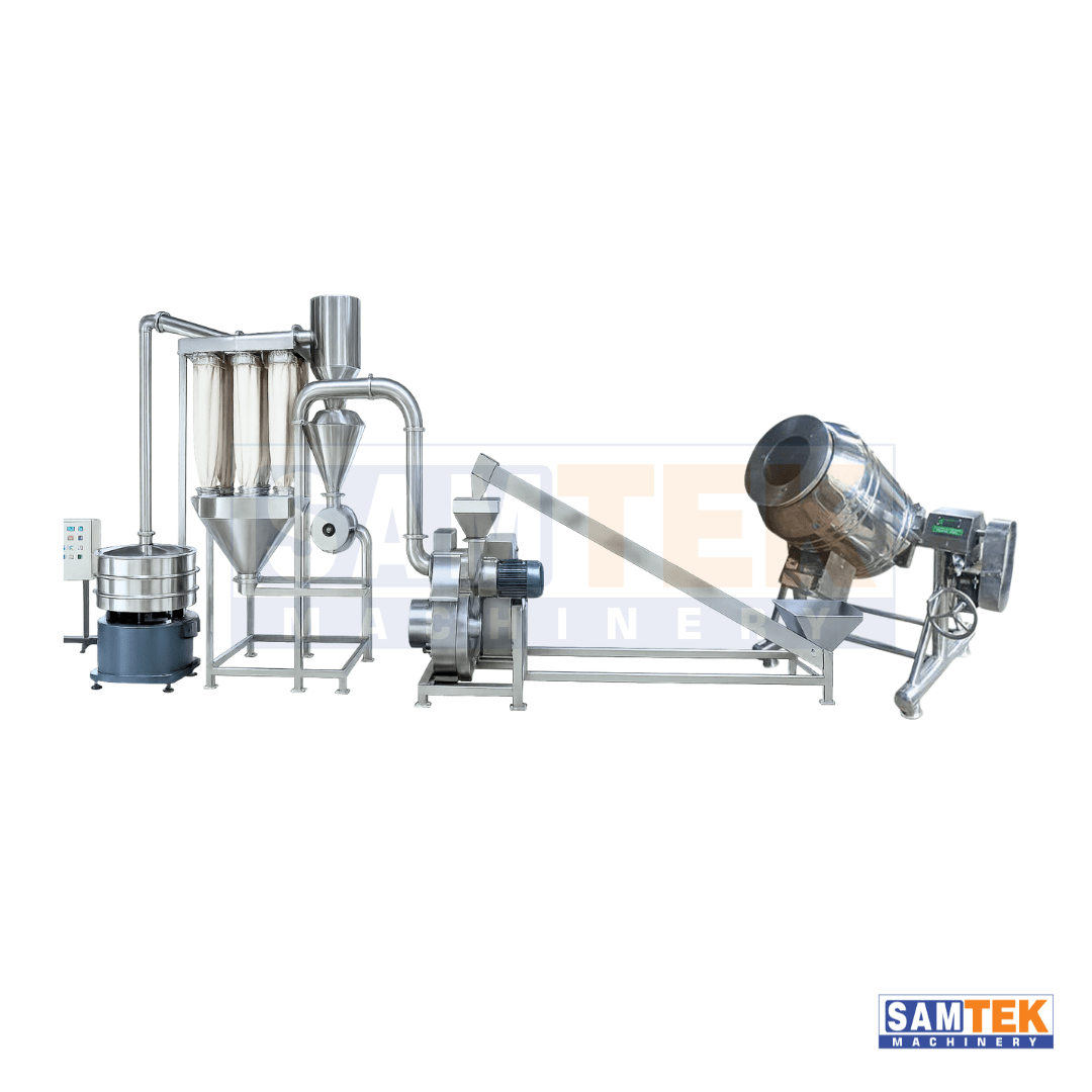 Automatic Turmeric Processing Plant