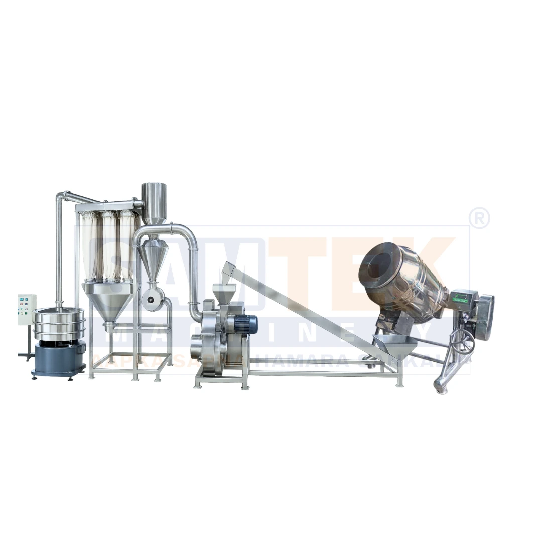 Automatic Turmeric Processing Plant