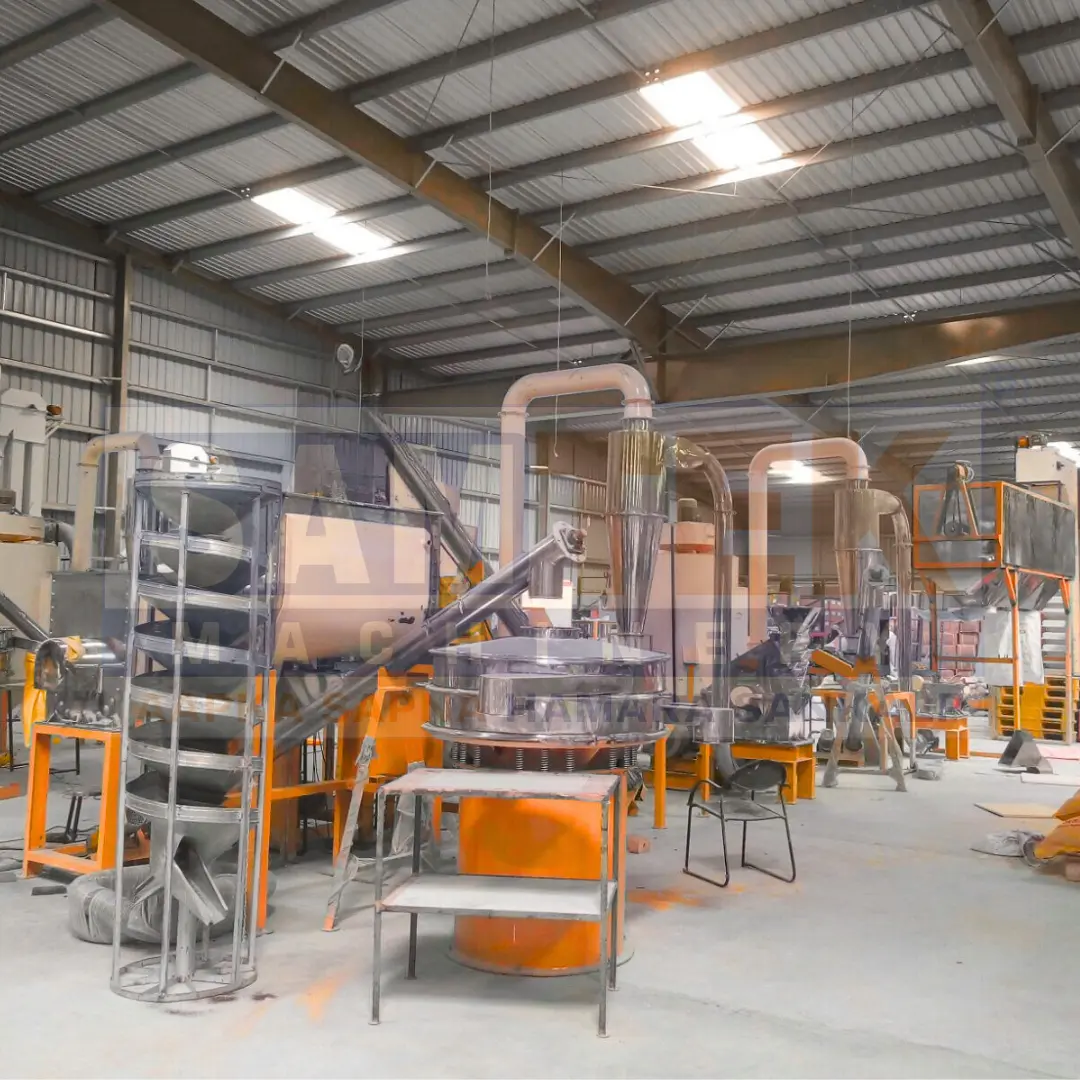 spice processing plant