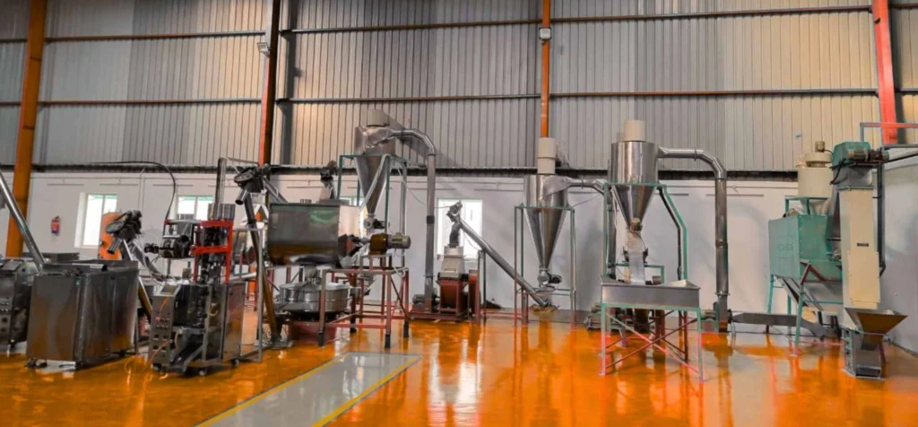 Automatic Chilli Processing Plant, Chilli Processing Plant, Red chilli processing plant